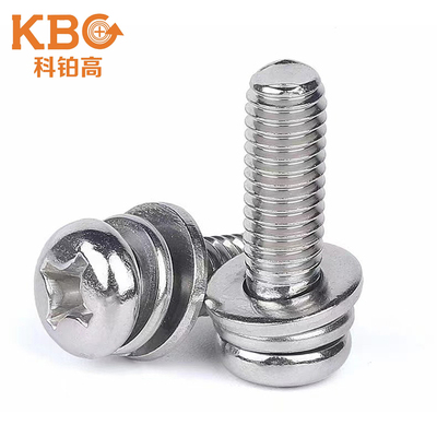 盘头十字槽平弹垫组合机螺钉