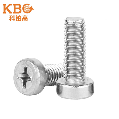 圆柱头十字槽机螺丝 GB822